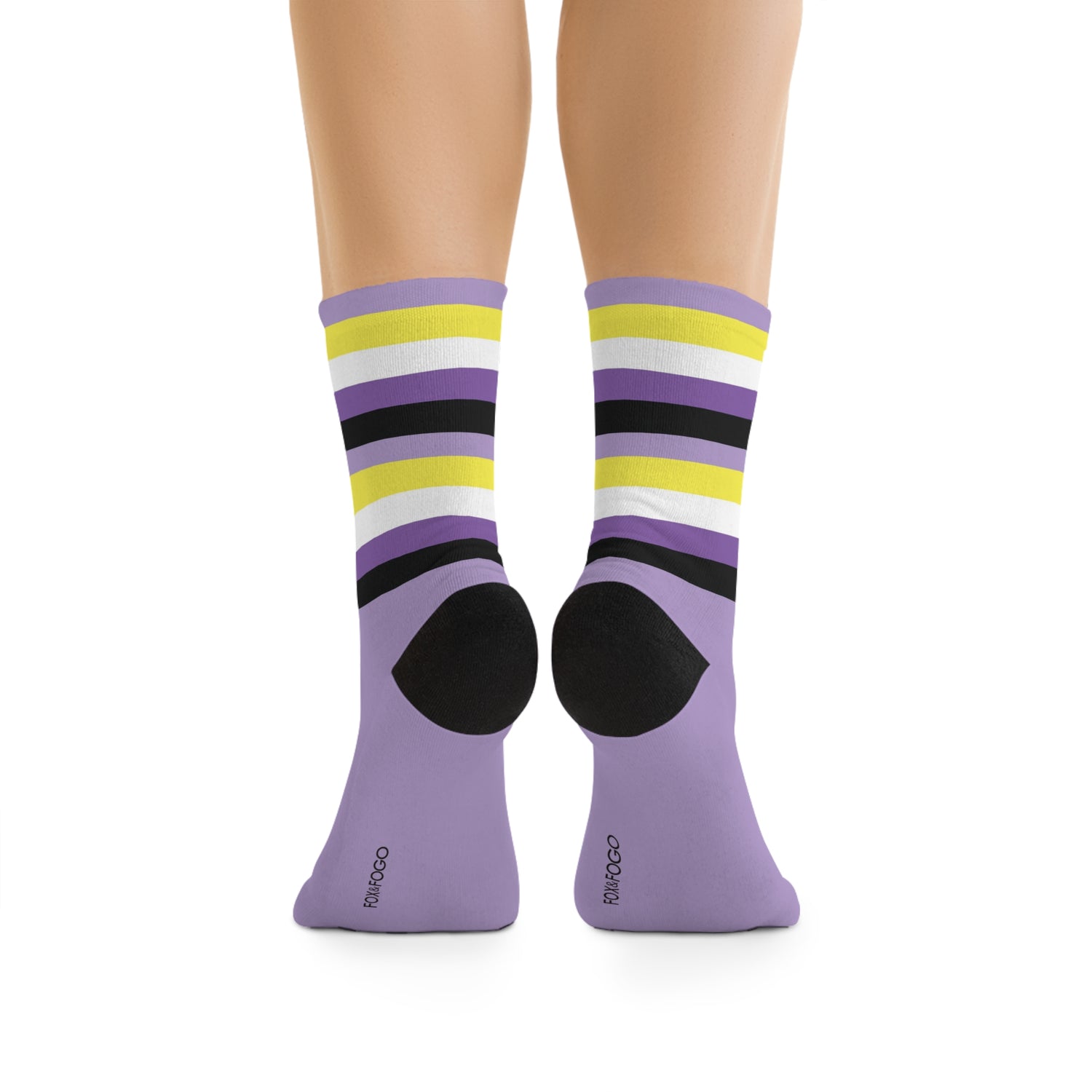 Non-binary Stripe Flag Socks - Pride 365 Collection