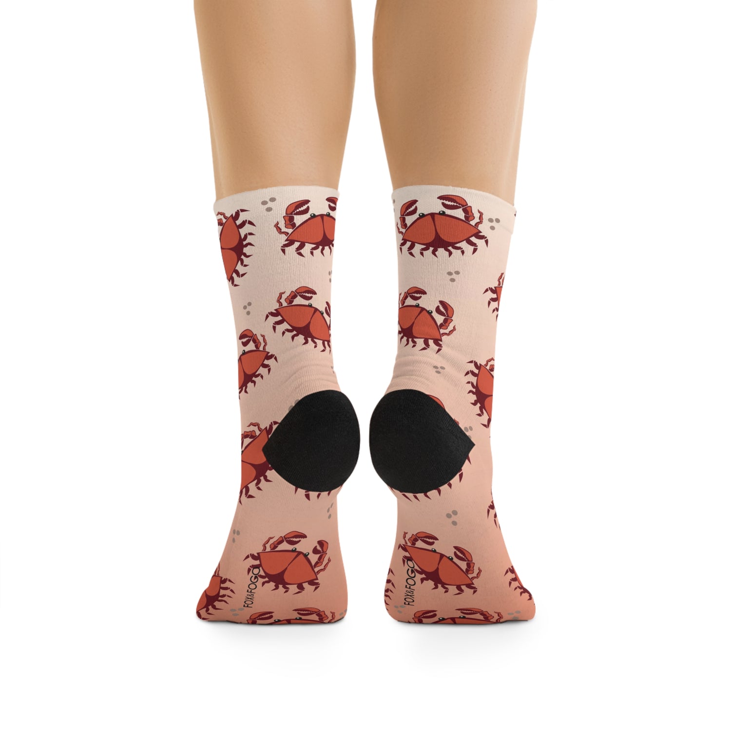 Feeling Crab-ulous Patterned Ocean Socks