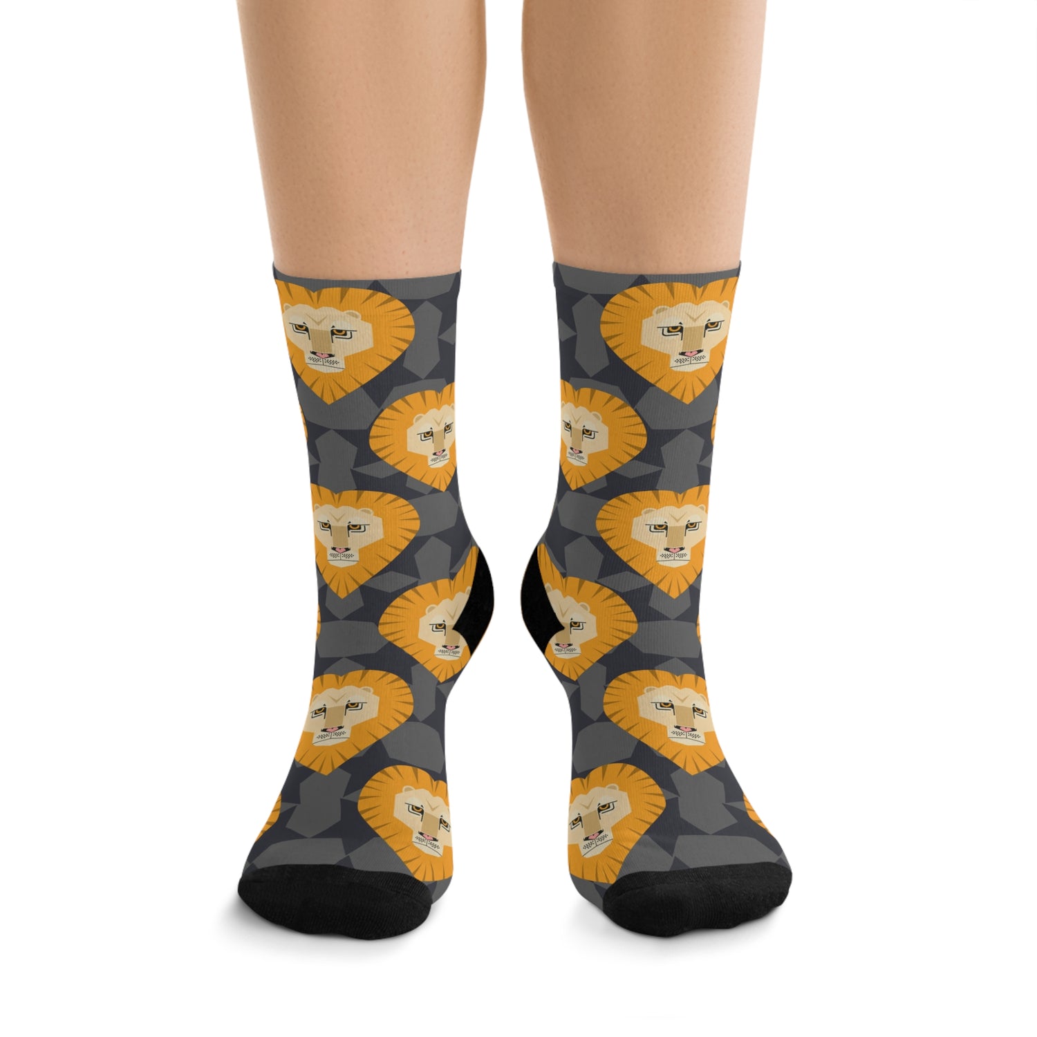 Let it Reign - Lion, King of the jungle socks