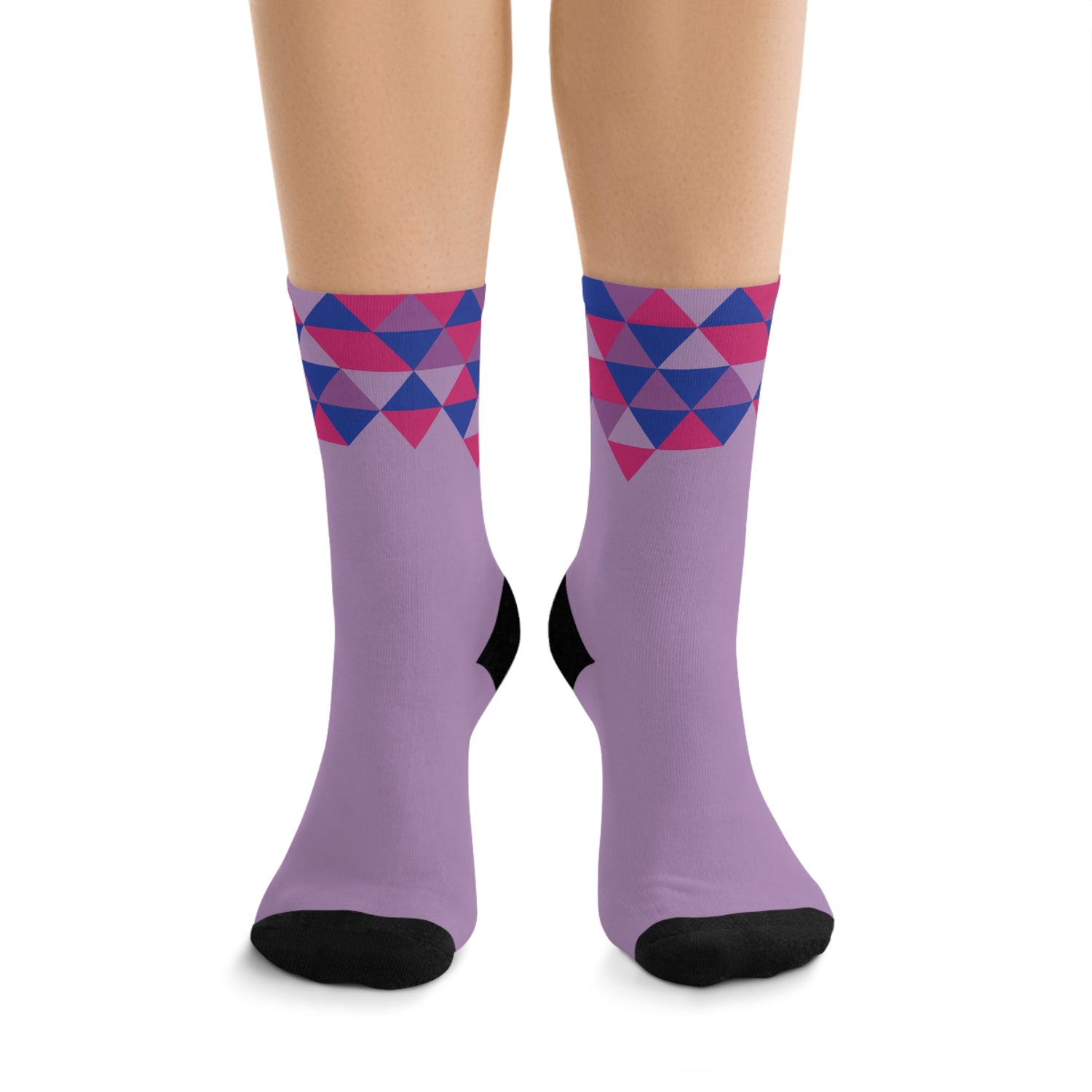 Bisexual Geometric Socks - Pride 365 Collection