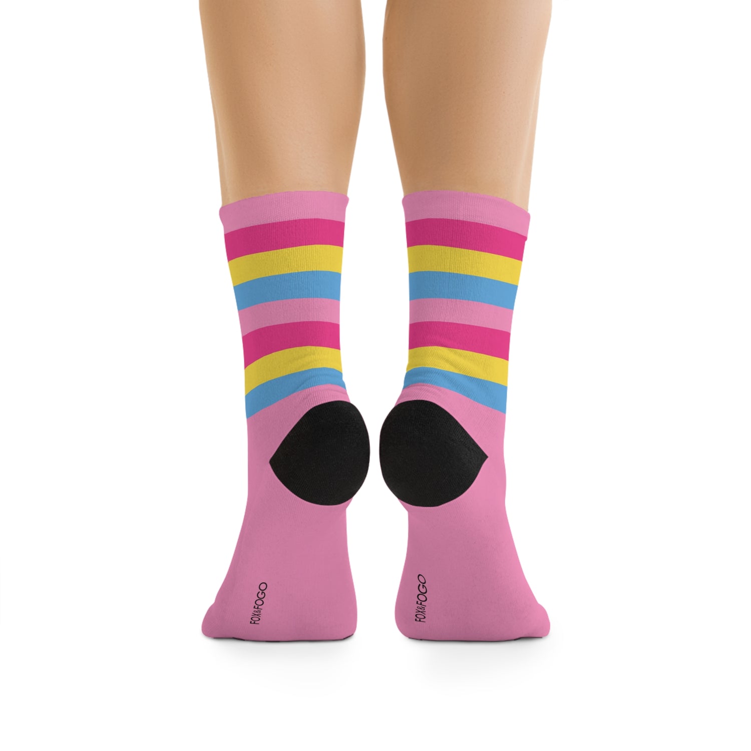 Pansexual Flag Socks - Pride 365 Collection