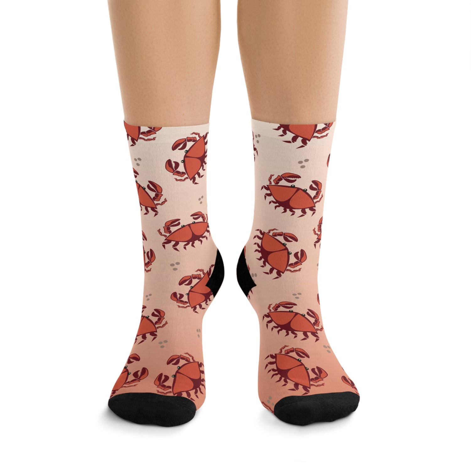 Feeling Crab-ulous Patterned Ocean Socks