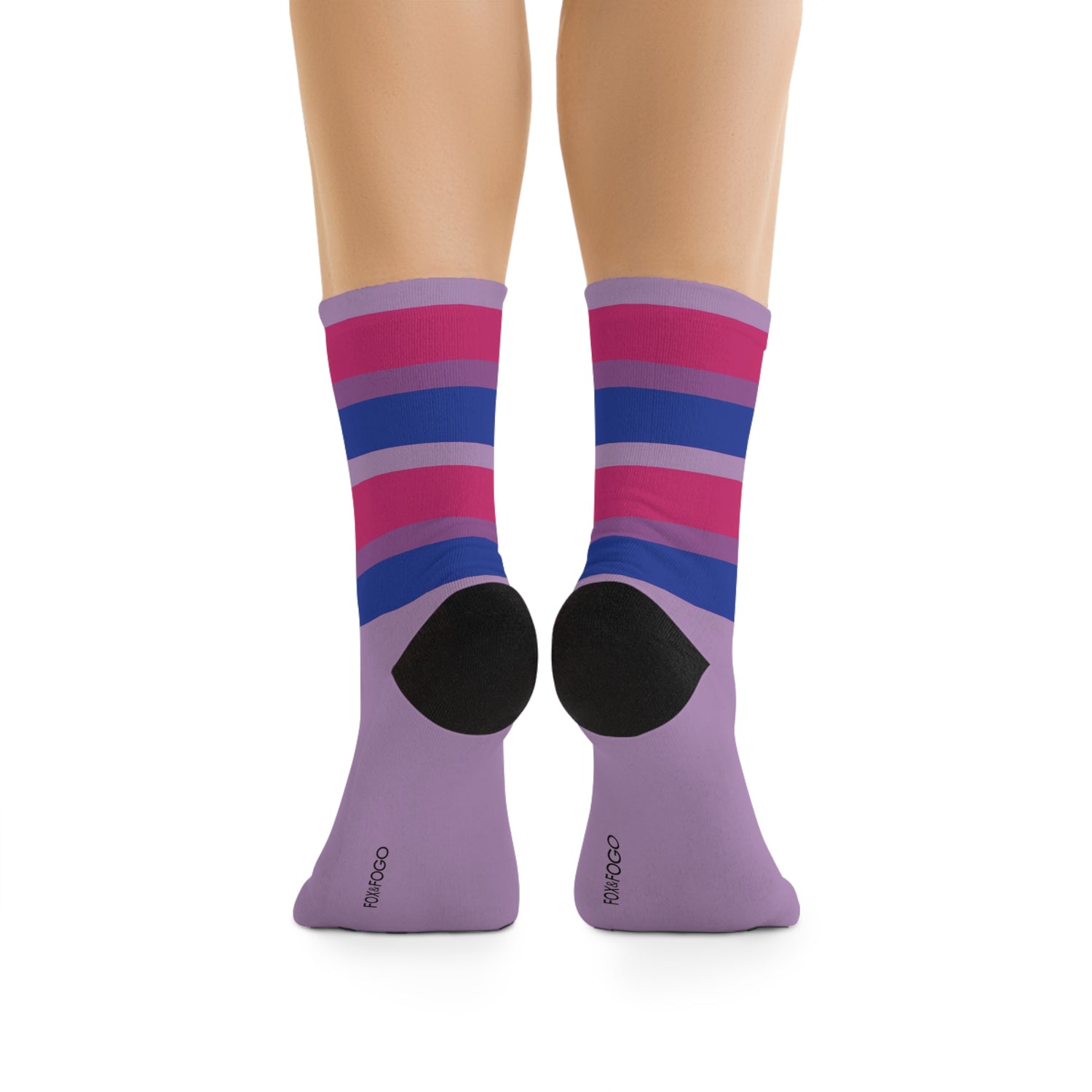 Bisexual Stripe Socks - Pride 365 Collection