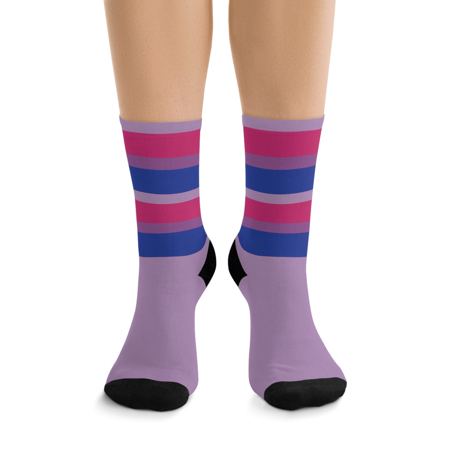 Bisexual Stripe Socks - Pride 365 Collection