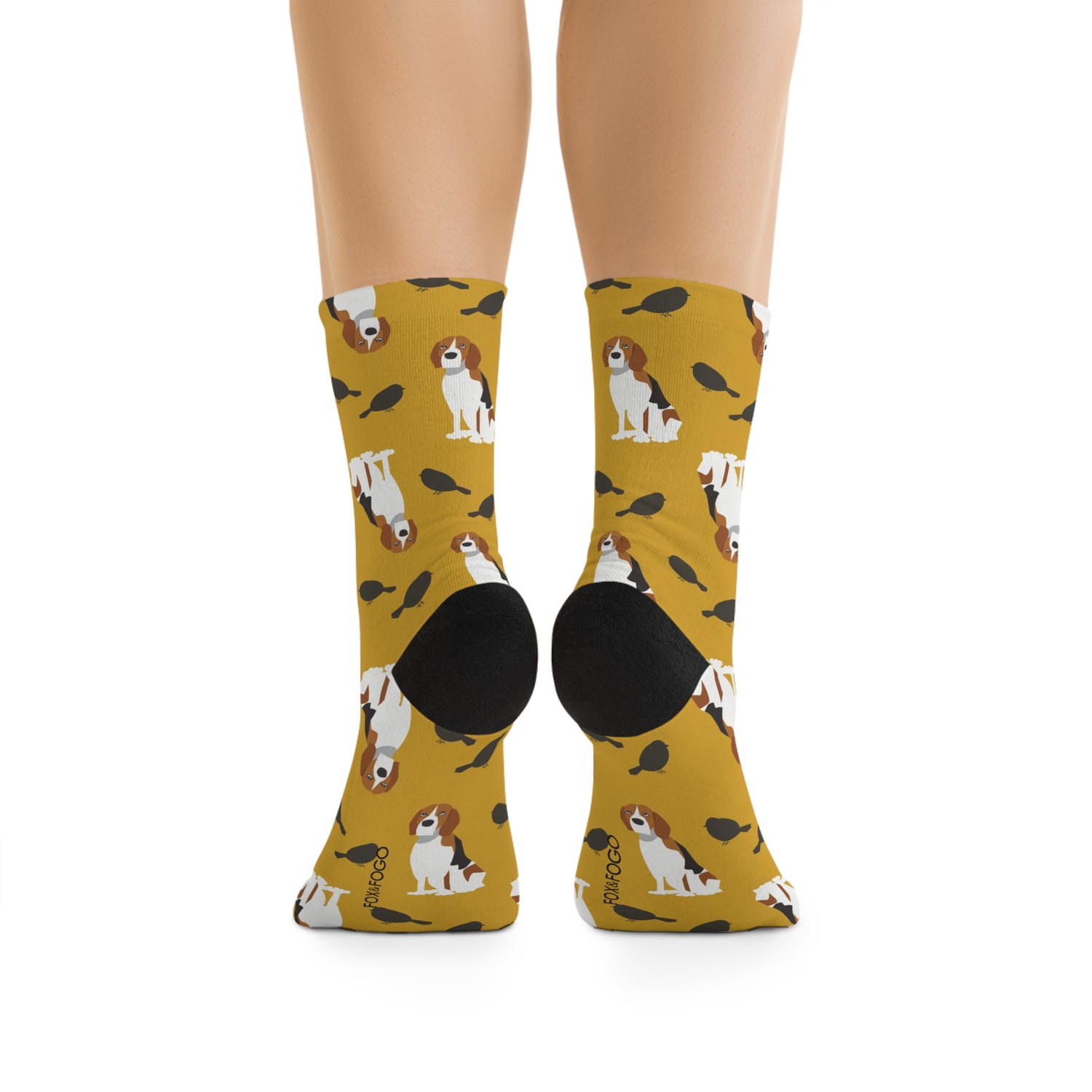 Yellow Beagle Socks - Dog Lover Socks