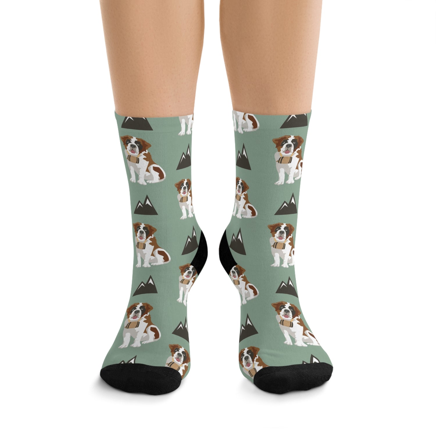 Saint bernard socks - Dog Lover Socks