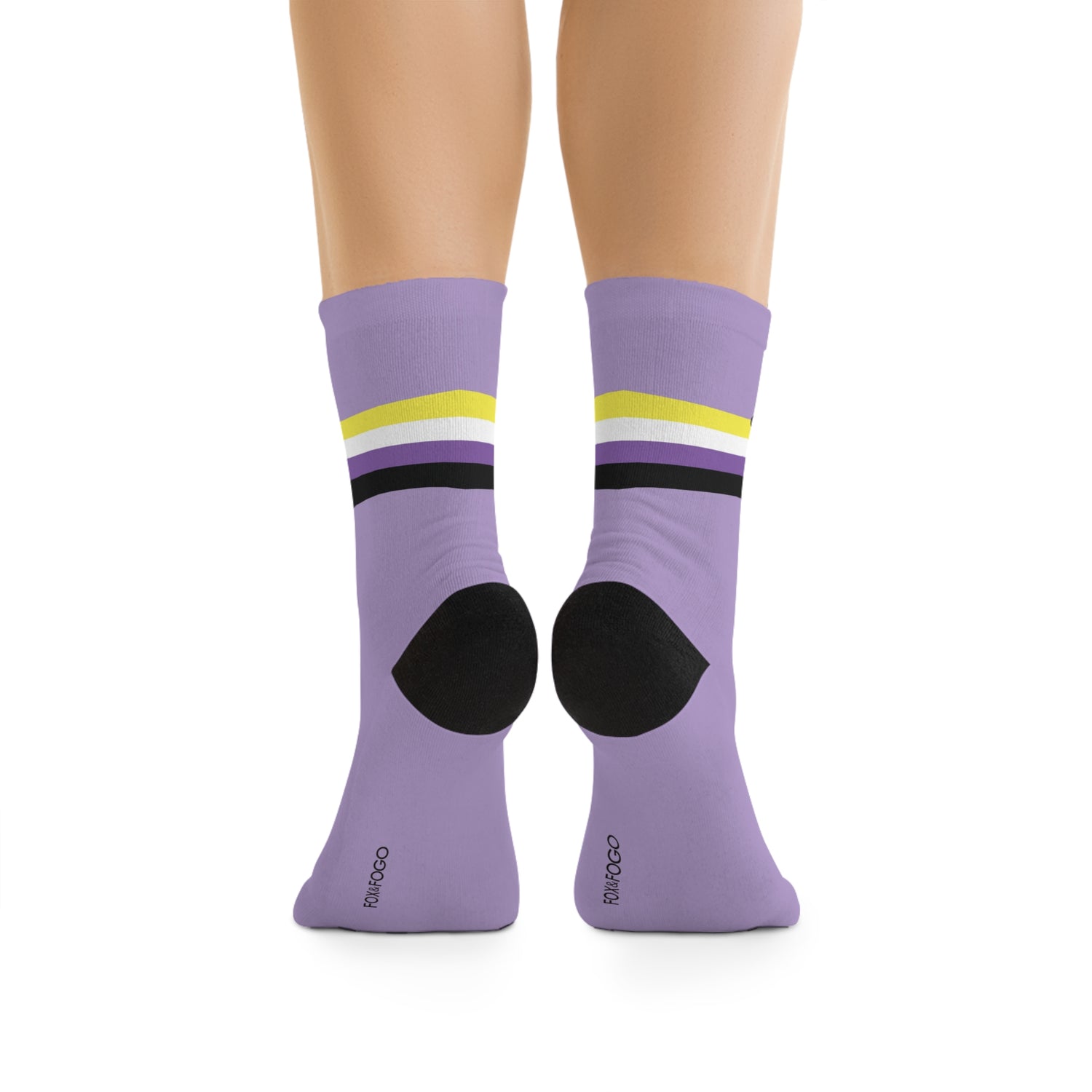 Non-binary Cat Flag Socks - Pride 365 Collection