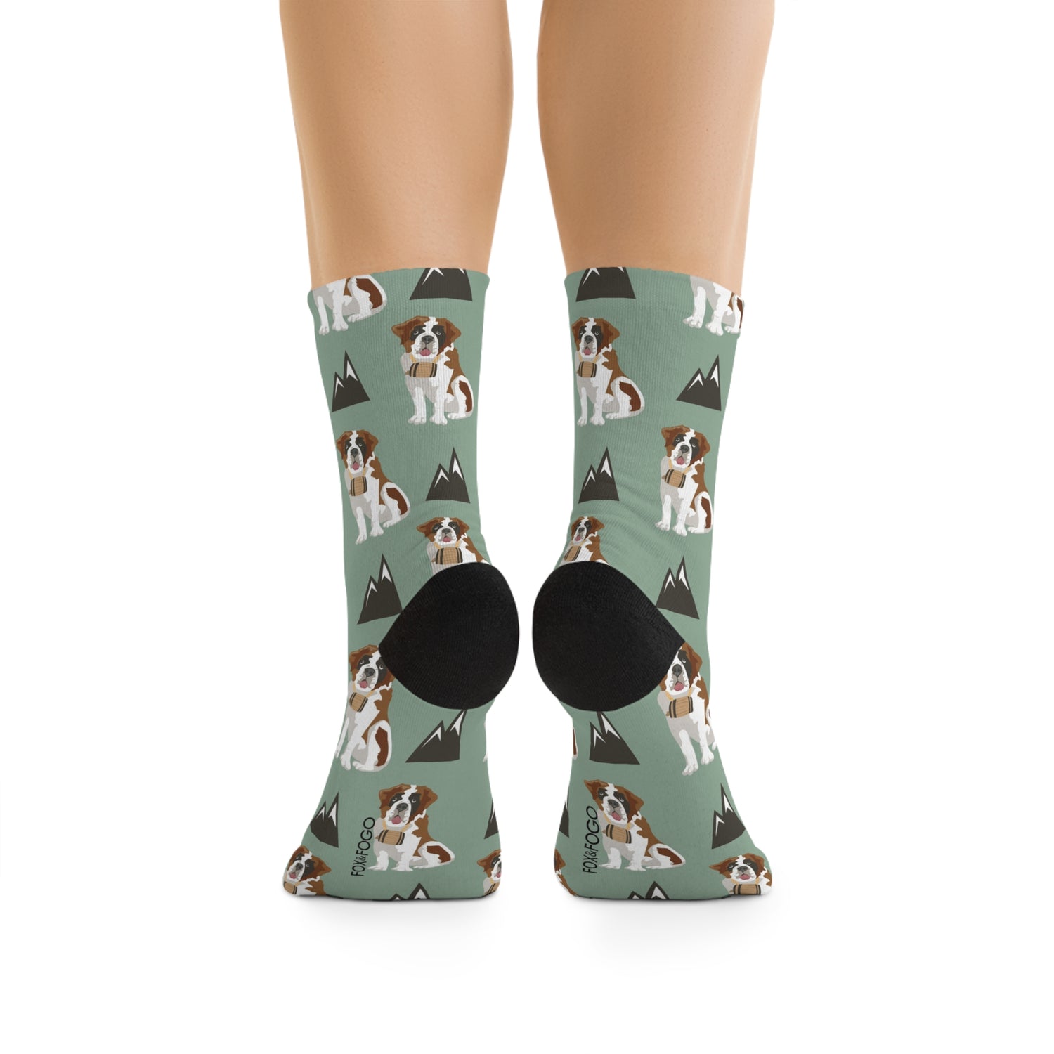 Saint bernard socks - Dog Lover Socks