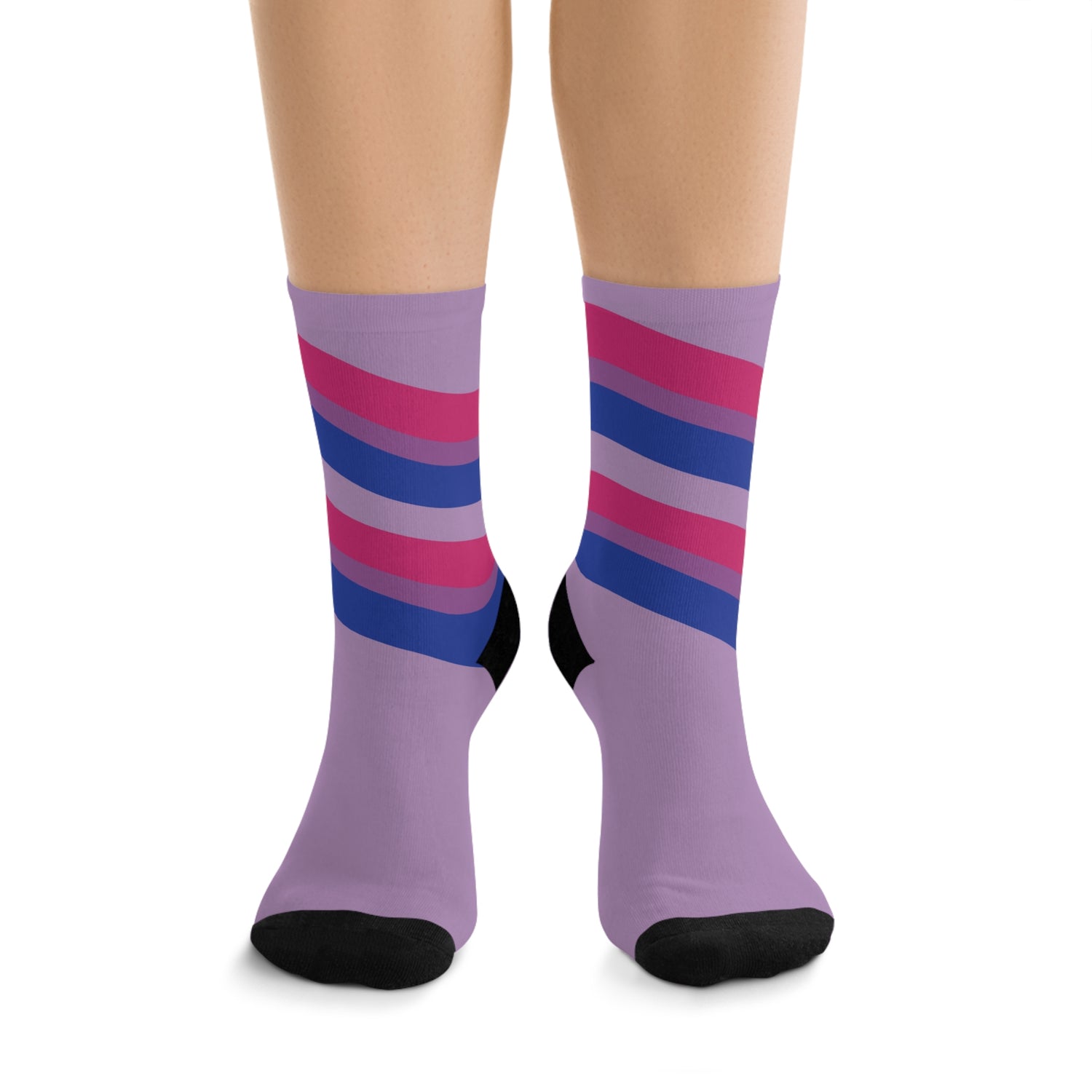 Bisexual Diagonal Socks - Pride 365 Collection