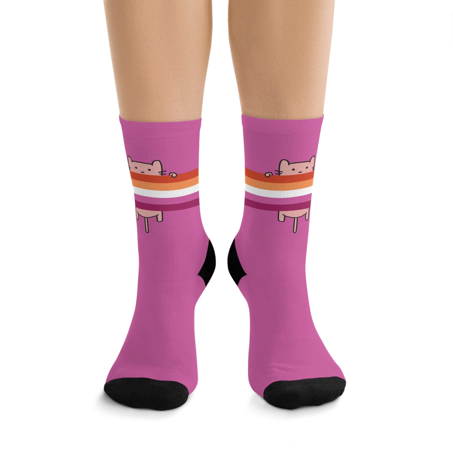 Lesbian Cat Socks - Pride 365 Collection