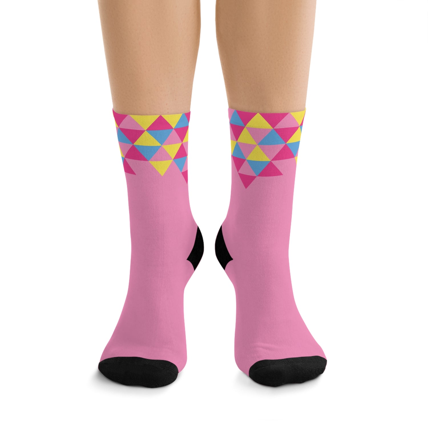 Pansexual Geometric Socks - Pride 365 Collection