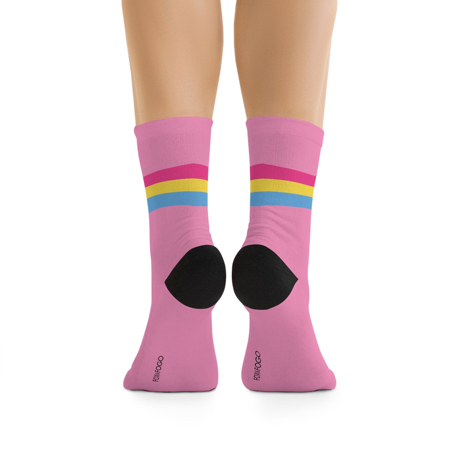 Pansexual Cat Socks - Pride 365 Collection