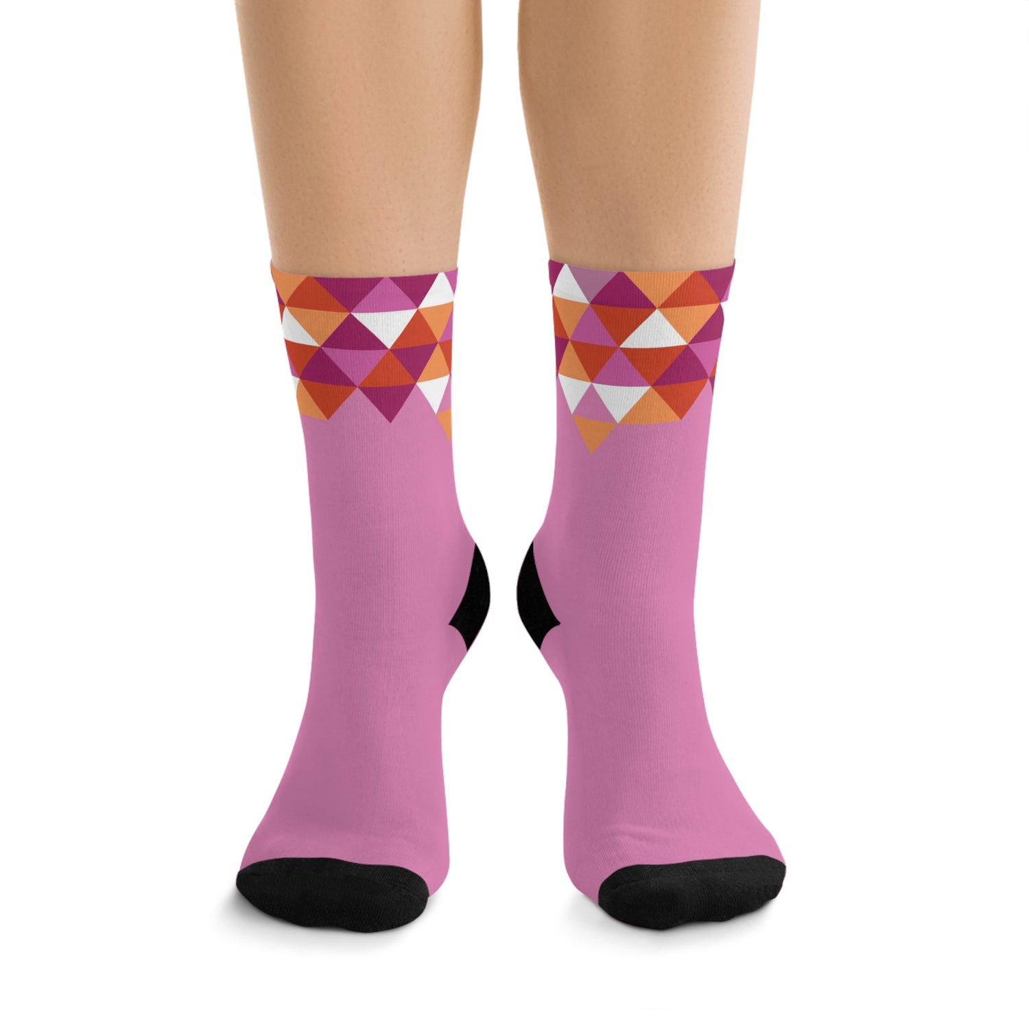 Lesbian Geometric Socks - Pride 365 Collection