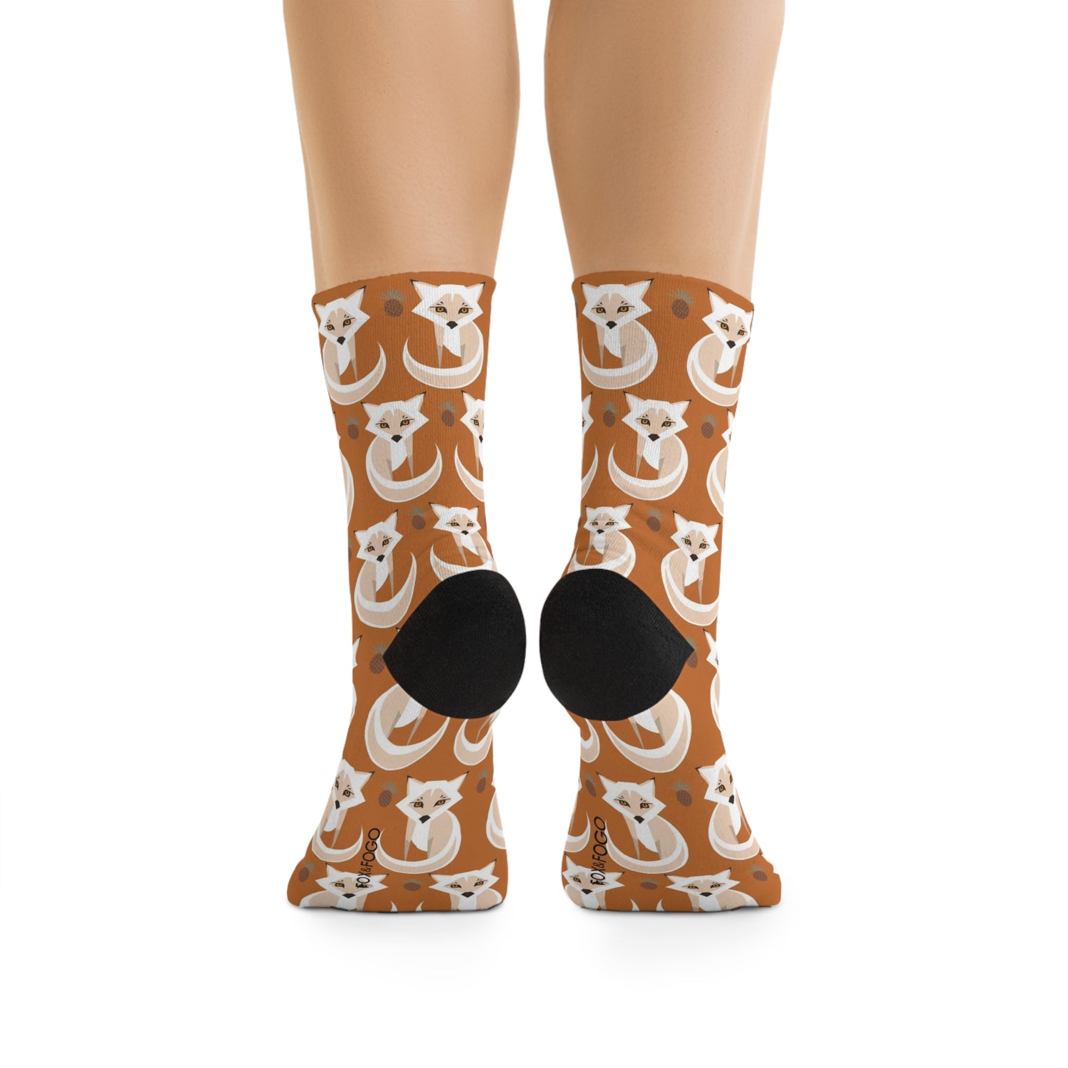 Think Outside the Fox - Fox Pattern Luxury Socks