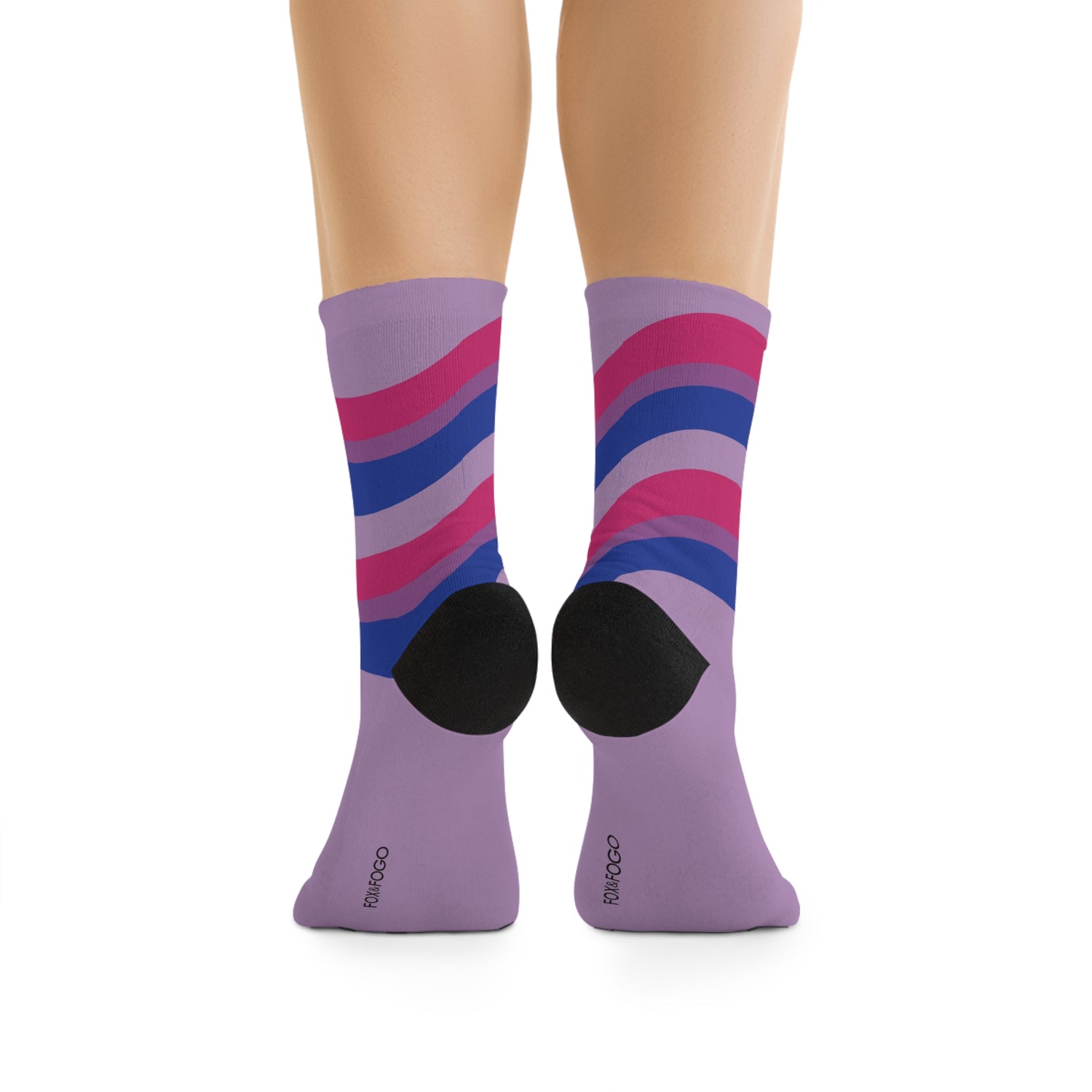 Bisexual Diagonal Socks - Pride 365 Collection