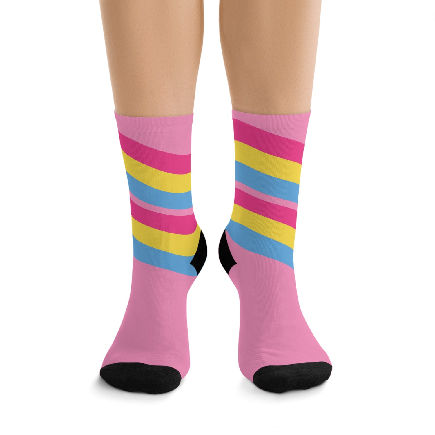 Pansexual Stripe Socks - Pride 365 Collection